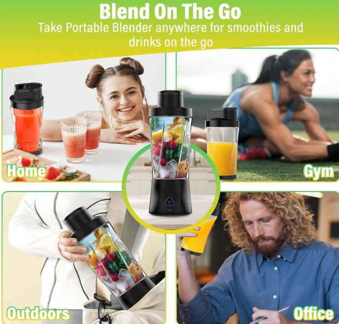 Portable USB Juicer Blender 700ML