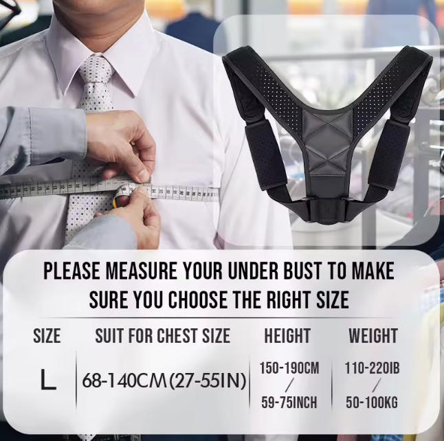 Back Posture Correction Belt Hunchback